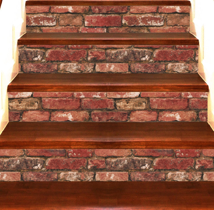 Red Brick Wallpaper Decal