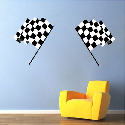 Racing Flag Decals