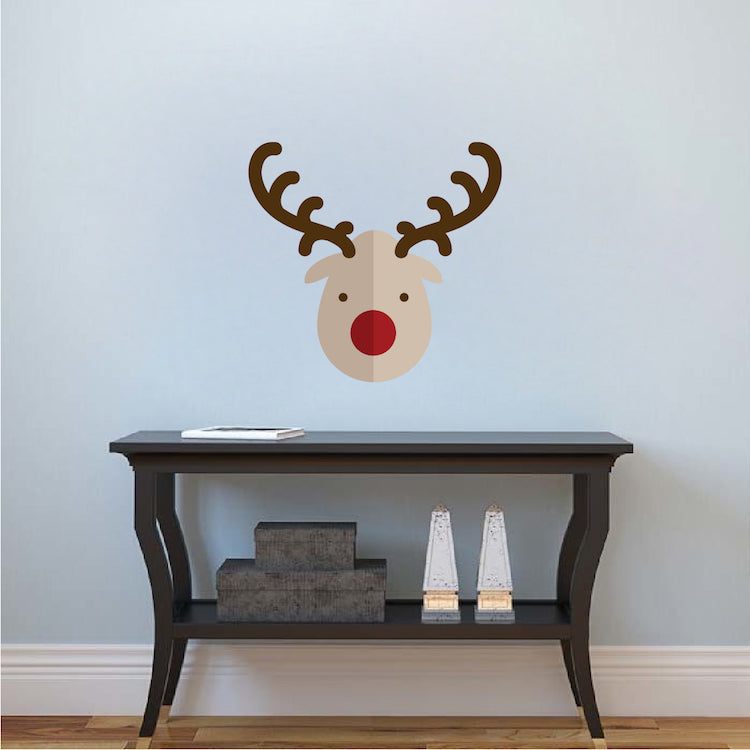 Christmas Reindeer Wall Decal
