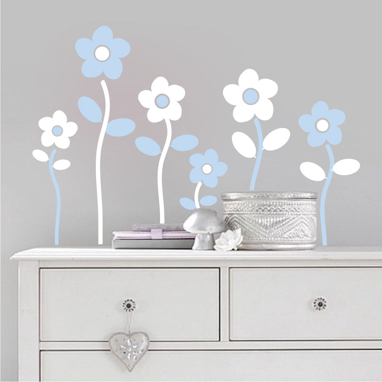 Flowers Wall Decal Stickers