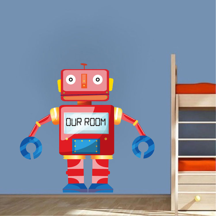 Personalized Robot Decal