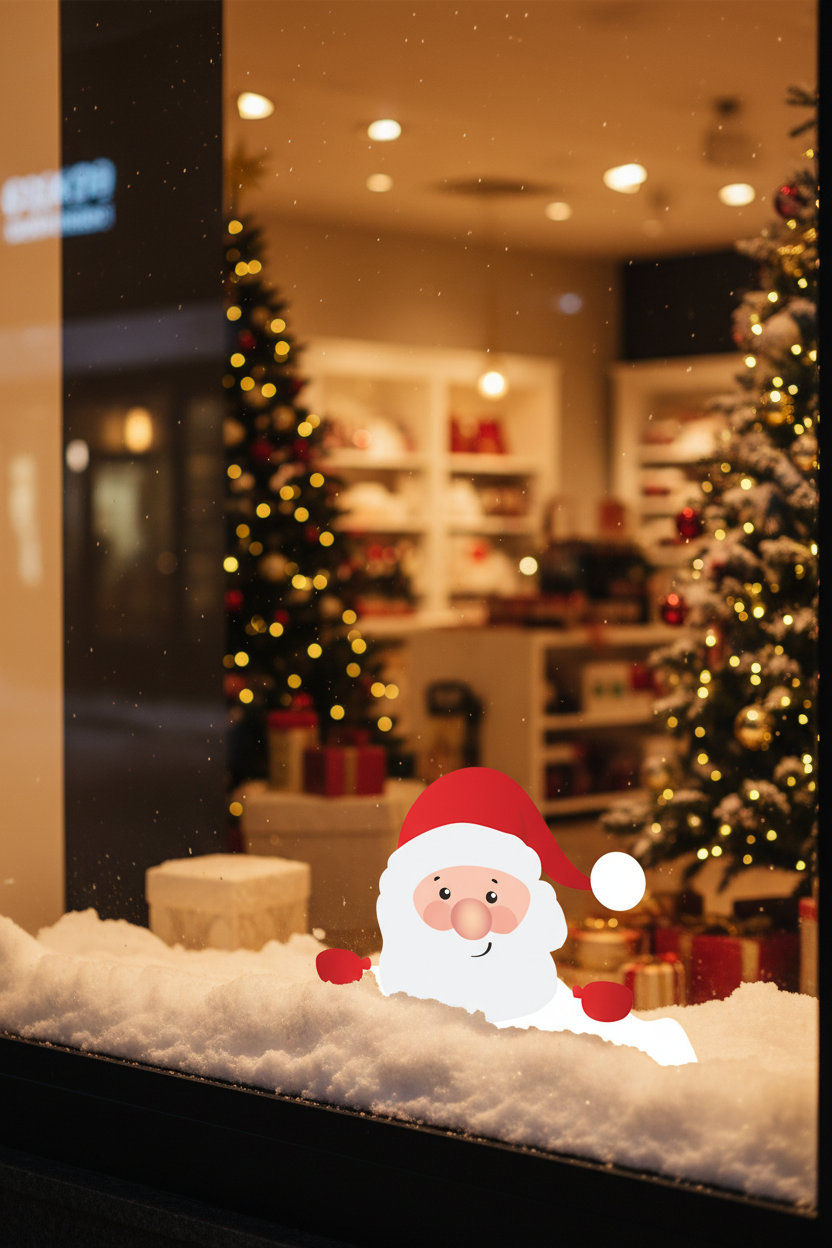 Santa Claus Wall & Window Decal