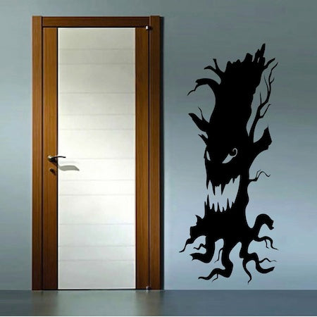 Scary Tree Halloween Wall Decal