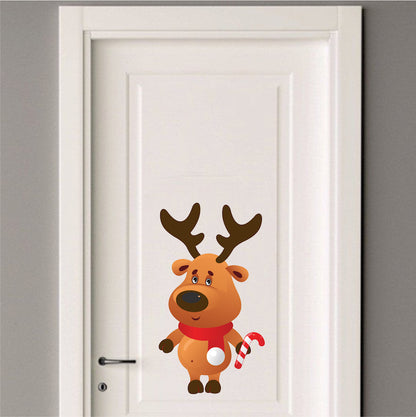 Christmas Reindeer Wall Decal