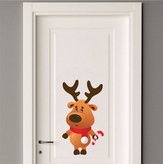 Christmas Reindeer Wall Decal