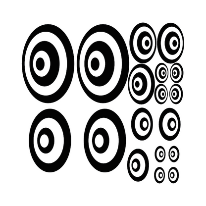Hoop Wall Decals - Set of 45 - view 4