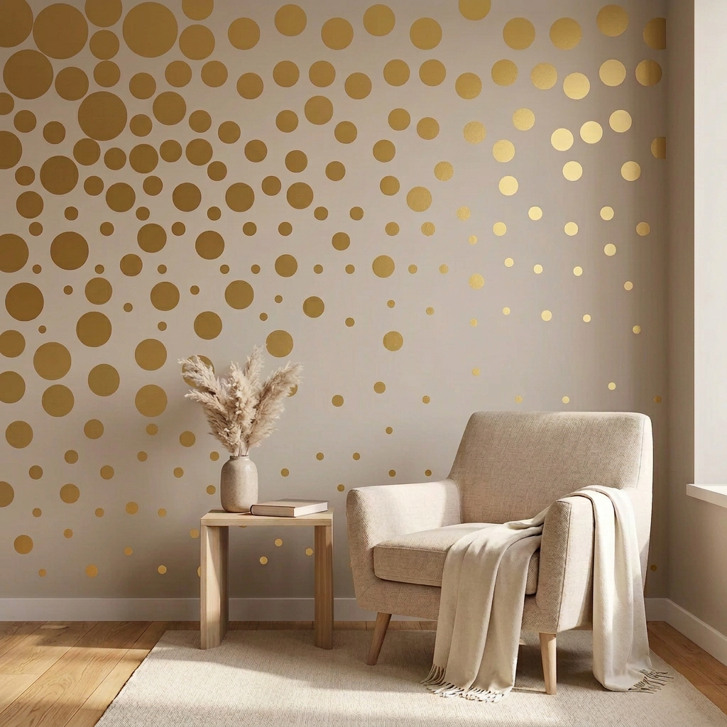 Decreasing Dots Decal Stickers