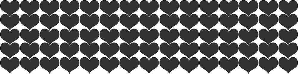 Hearts Wall Decal Stickers
