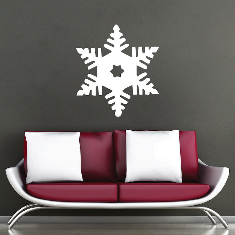 Single Snowflake Wall & Window Decal
