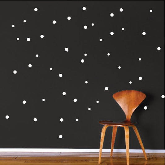 Snowfall Wall & Window Decals - Set of 148