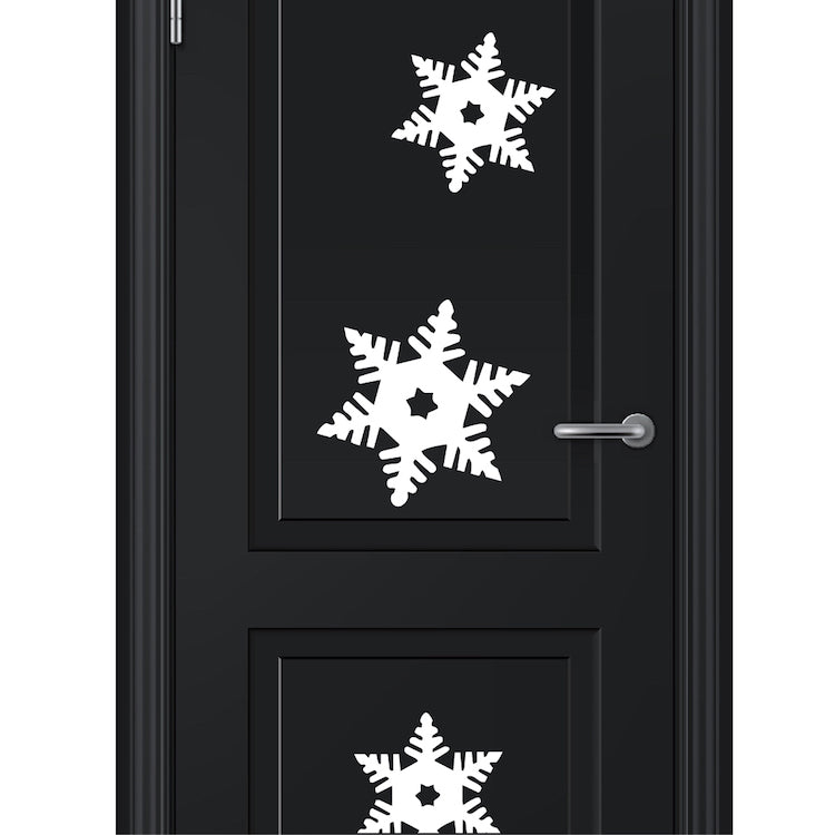 Single Snowflake Wall & Window Decal - additional product image