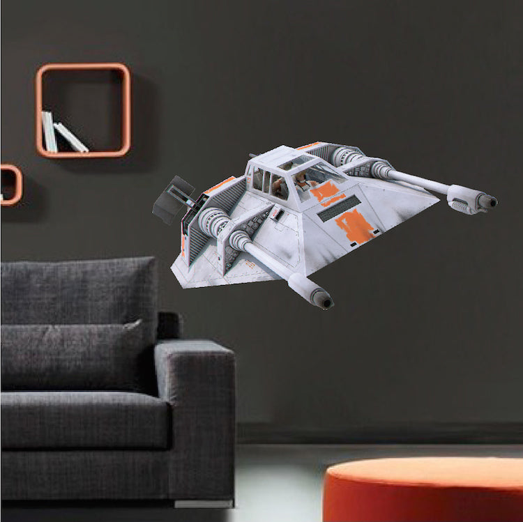 Sci-Fi Spaceship Decal