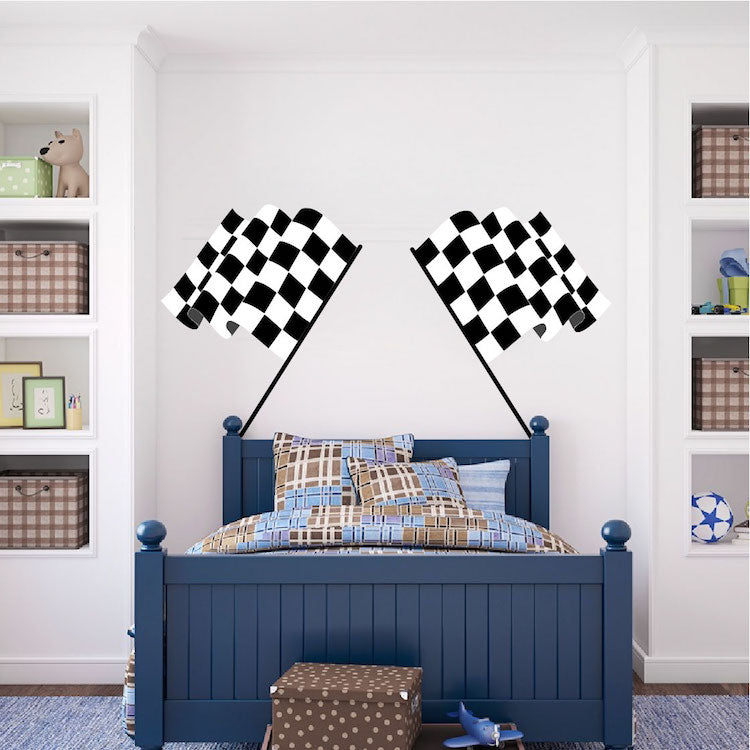 Racing Flag Decals
