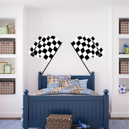 Racing Flag Decals