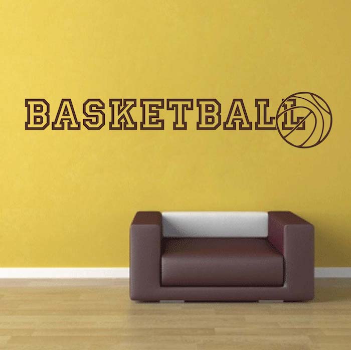 Basketball Wall Quote Decal - view 3