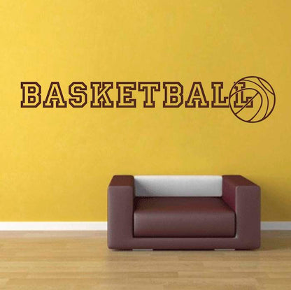 Basketball Wall Quote Decal - view 3