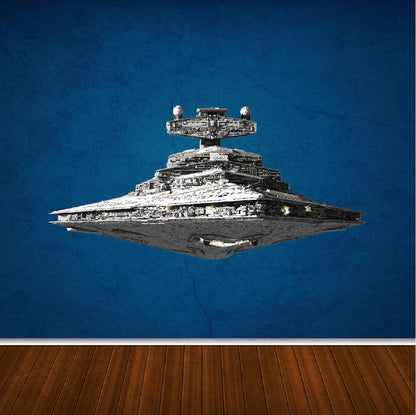Spaceship Wall Decal