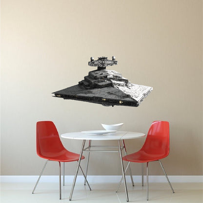 Spaceship Wall Decal