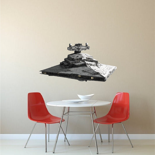 Spaceship Wall Decal