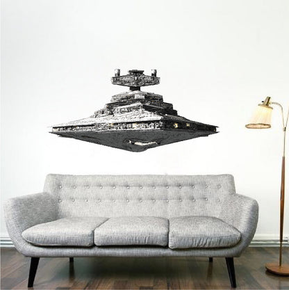 Spaceship Wall Decal