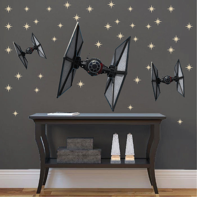 Fighter Ship Wall Decal