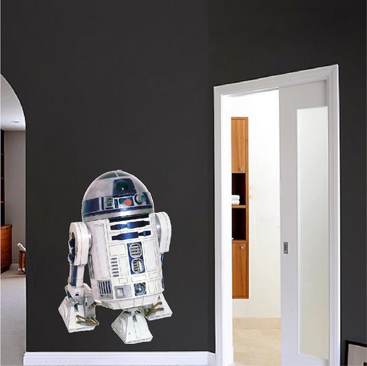 Retro Robot Wall Decal