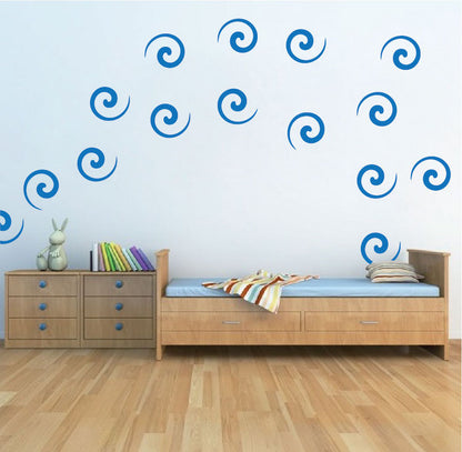 Swirl Wall Decals