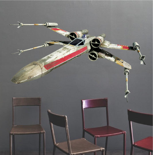Space Fighter Wall Decal