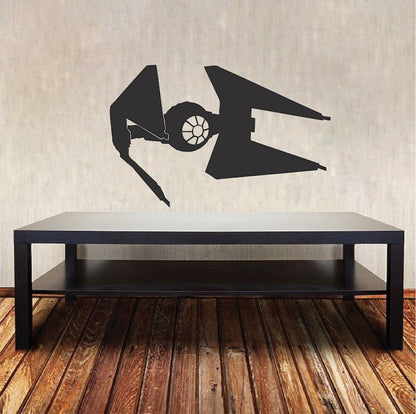 Space Fighter Ship Wall Decal - view 1