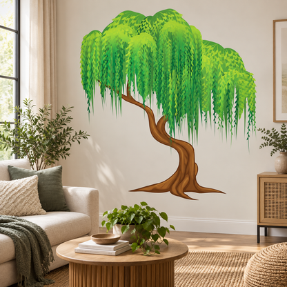 Weeping Willow Tree Wall Decal