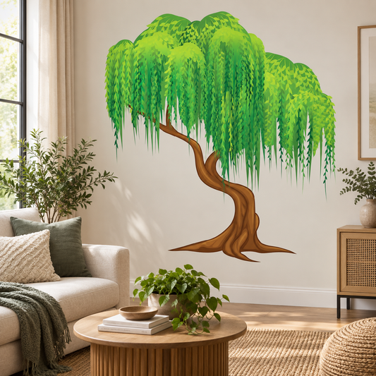 Weeping Willow Tree Wall Decal