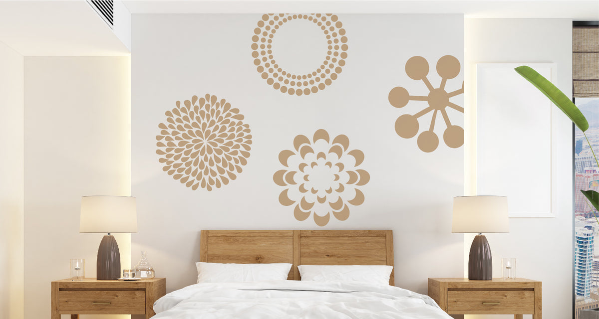 Decorative Pattern Wall Decal Set - view 4