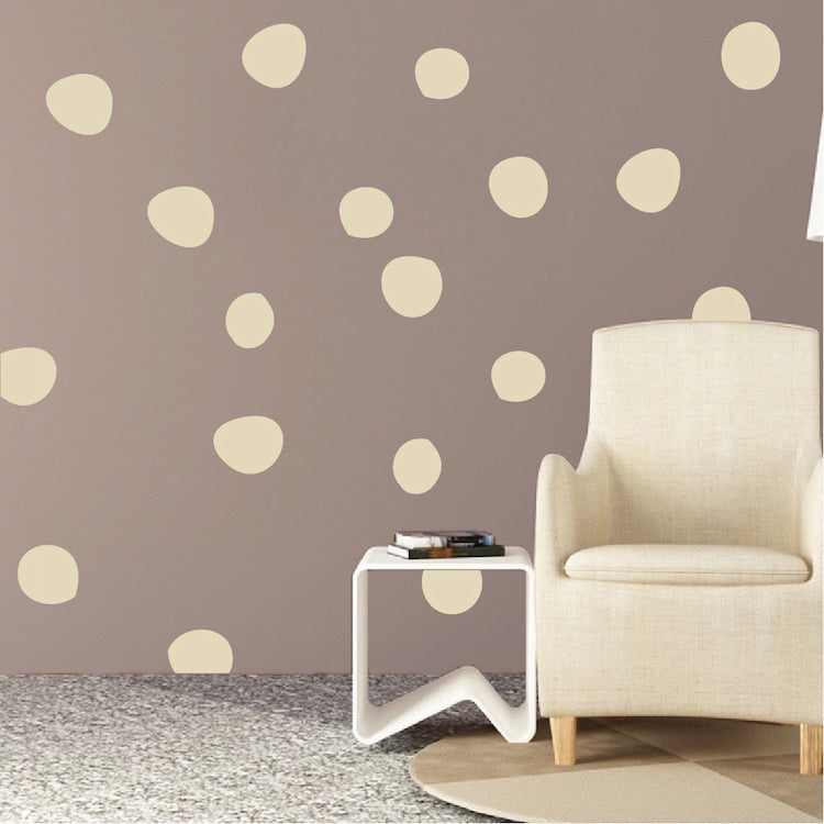 Uneven Dots Wall Decals