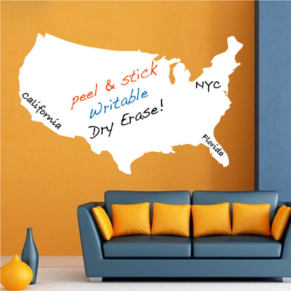United States Map Decal