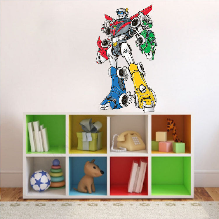 Retro Robot Decal