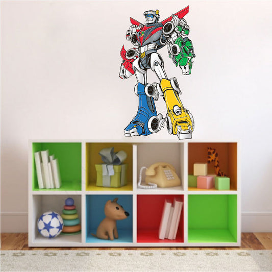 Retro Robot Decal