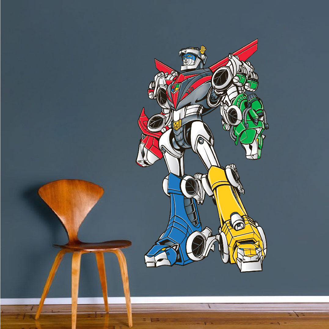 Retro Robot Decal