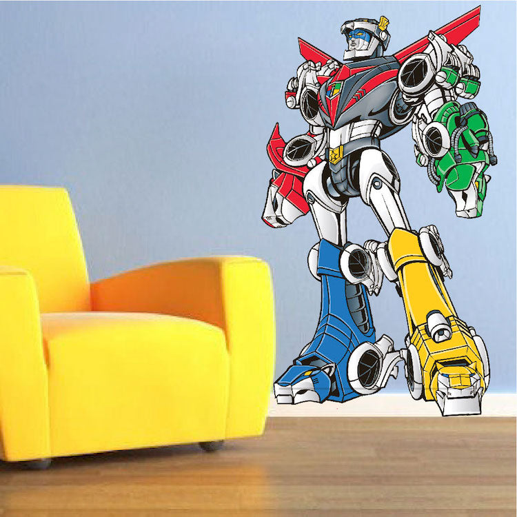 Retro Robot Decal