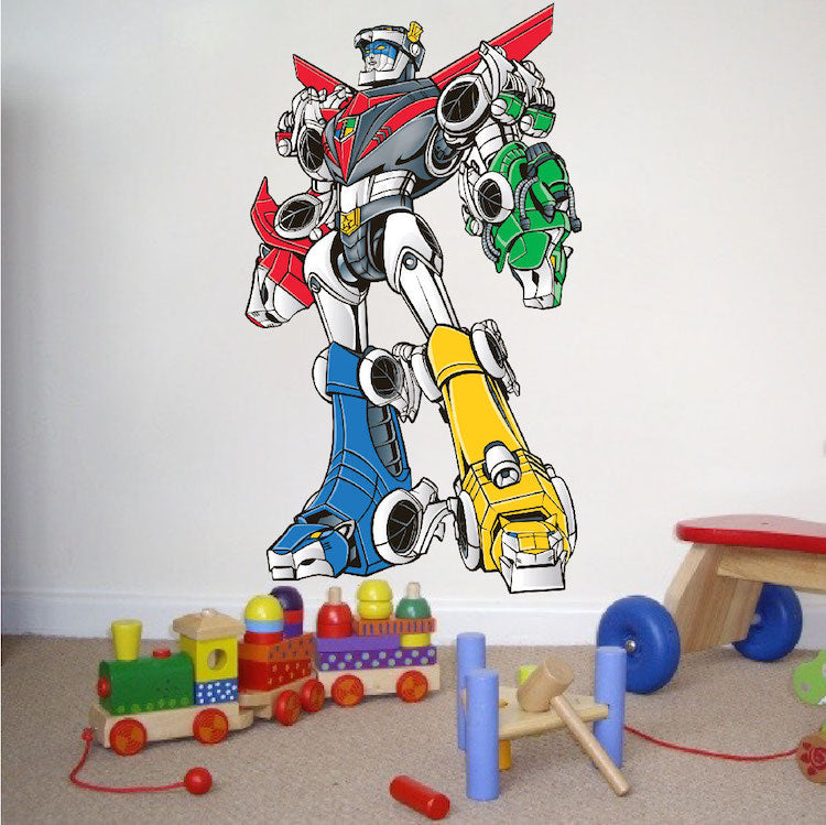 Retro Robot Decal