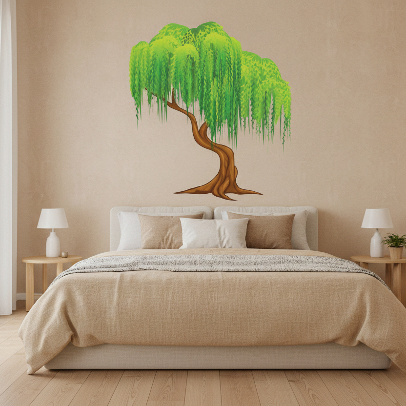 Weeping Willow Tree Wall Decal