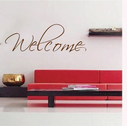 Welcome Home Wall Quote Decal - view 3