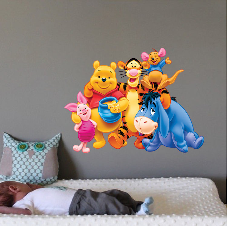 Bear and Friends Decal