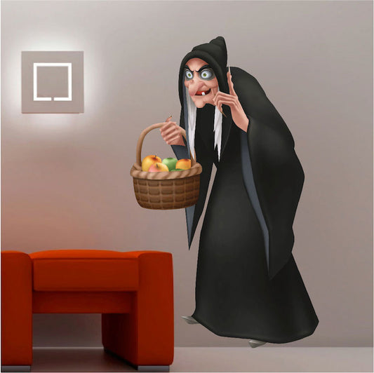 Halloween Witch Decal – Removable Vinyl Sticker