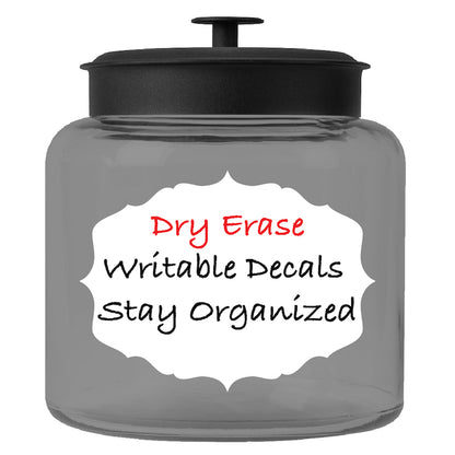 Dry Erase Labels