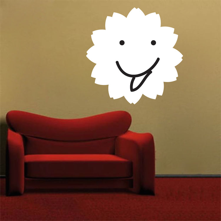 Flower Dry Erase Decal