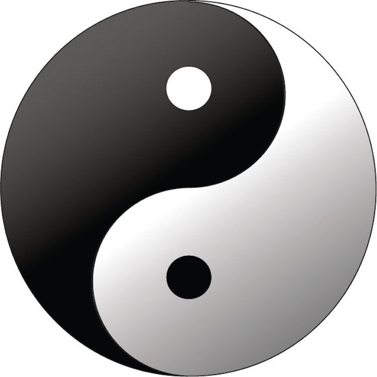 Yin Yang Wall Decal