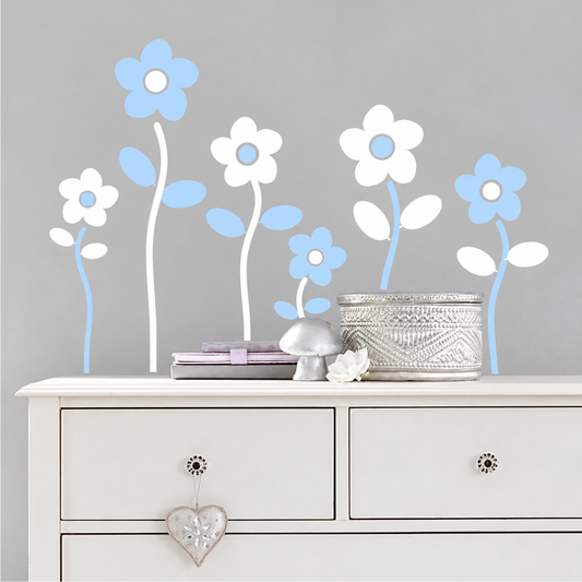 Flowers Wall Decal Stickers – enhanced main product image