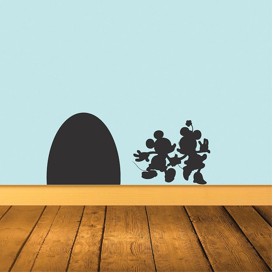 Mouse Hole Wall Decal