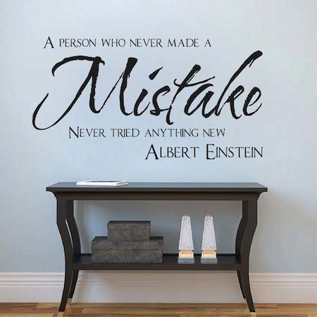 Inspirational Wall Quote Decal - view 1