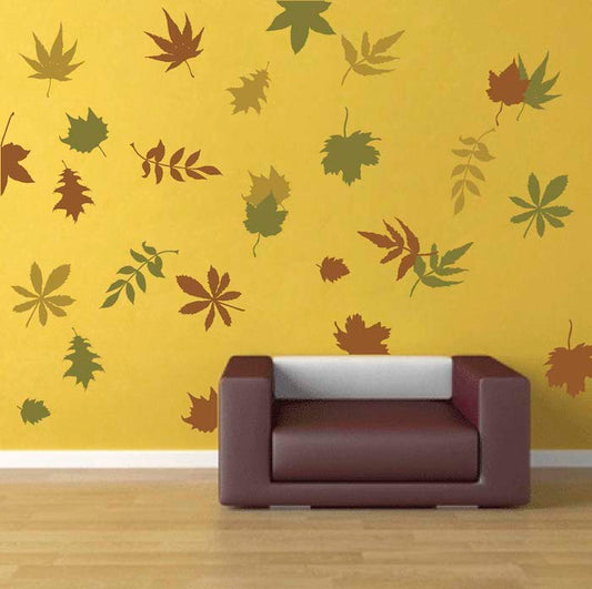 Autumn Leaves Wall and Window Decals - view 2